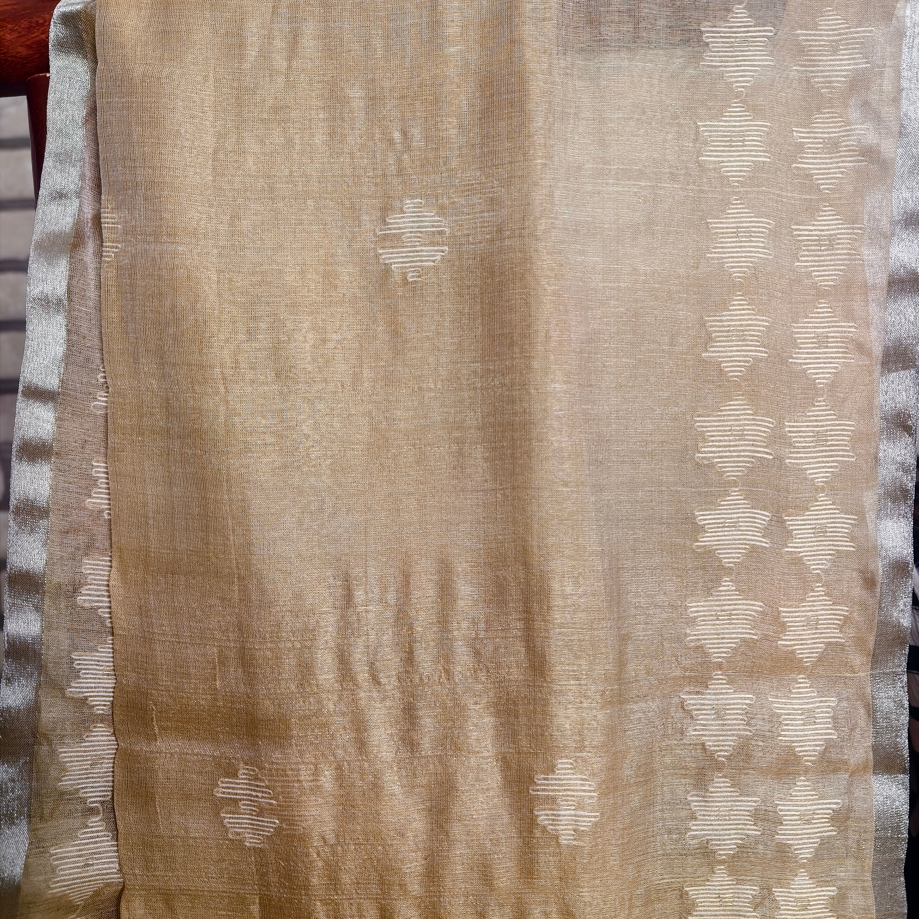 Pure Tussar Resham Silk Saree