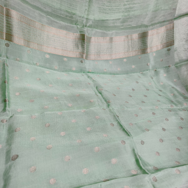 Pista Manipuri Kota Saree