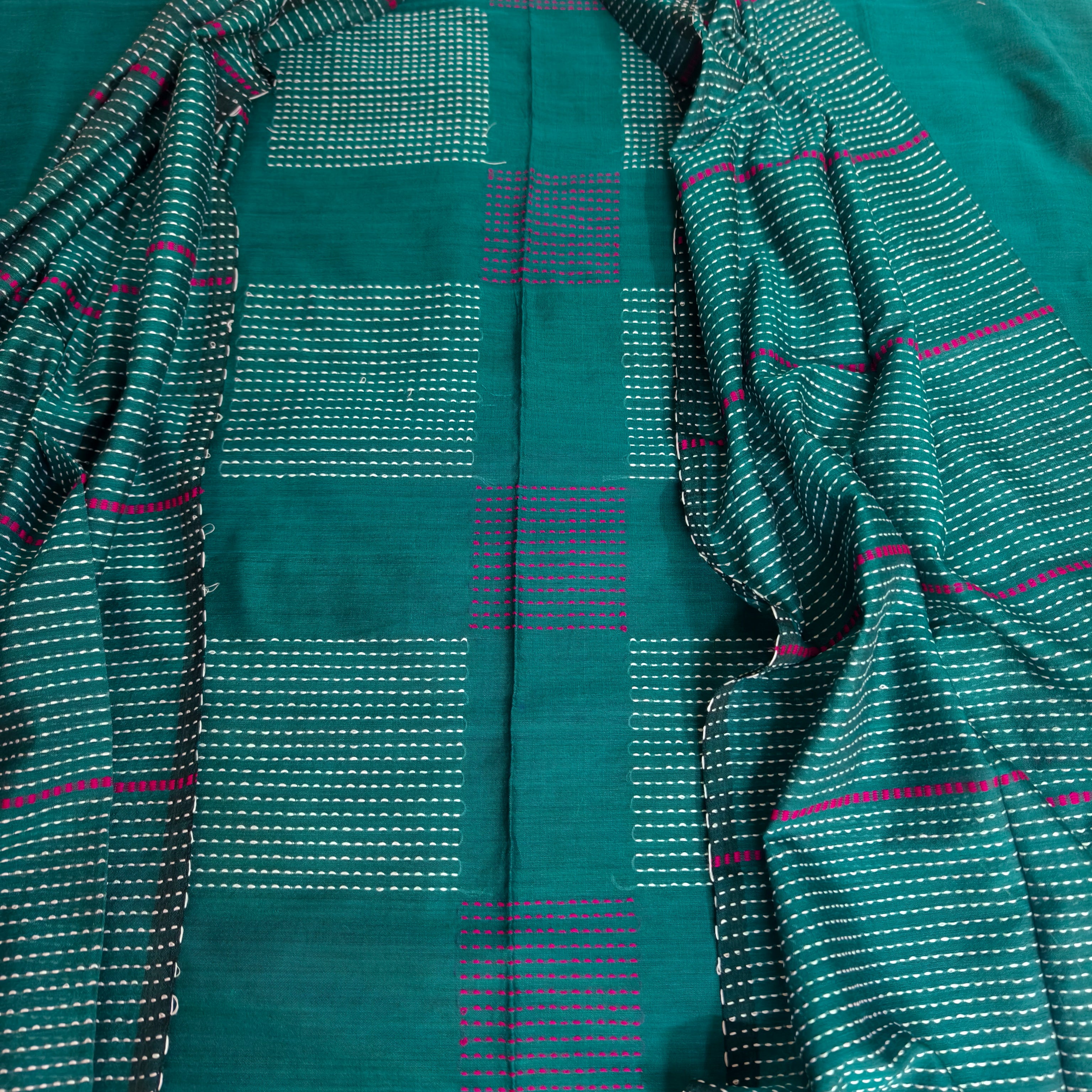 Green kurta dupatta set