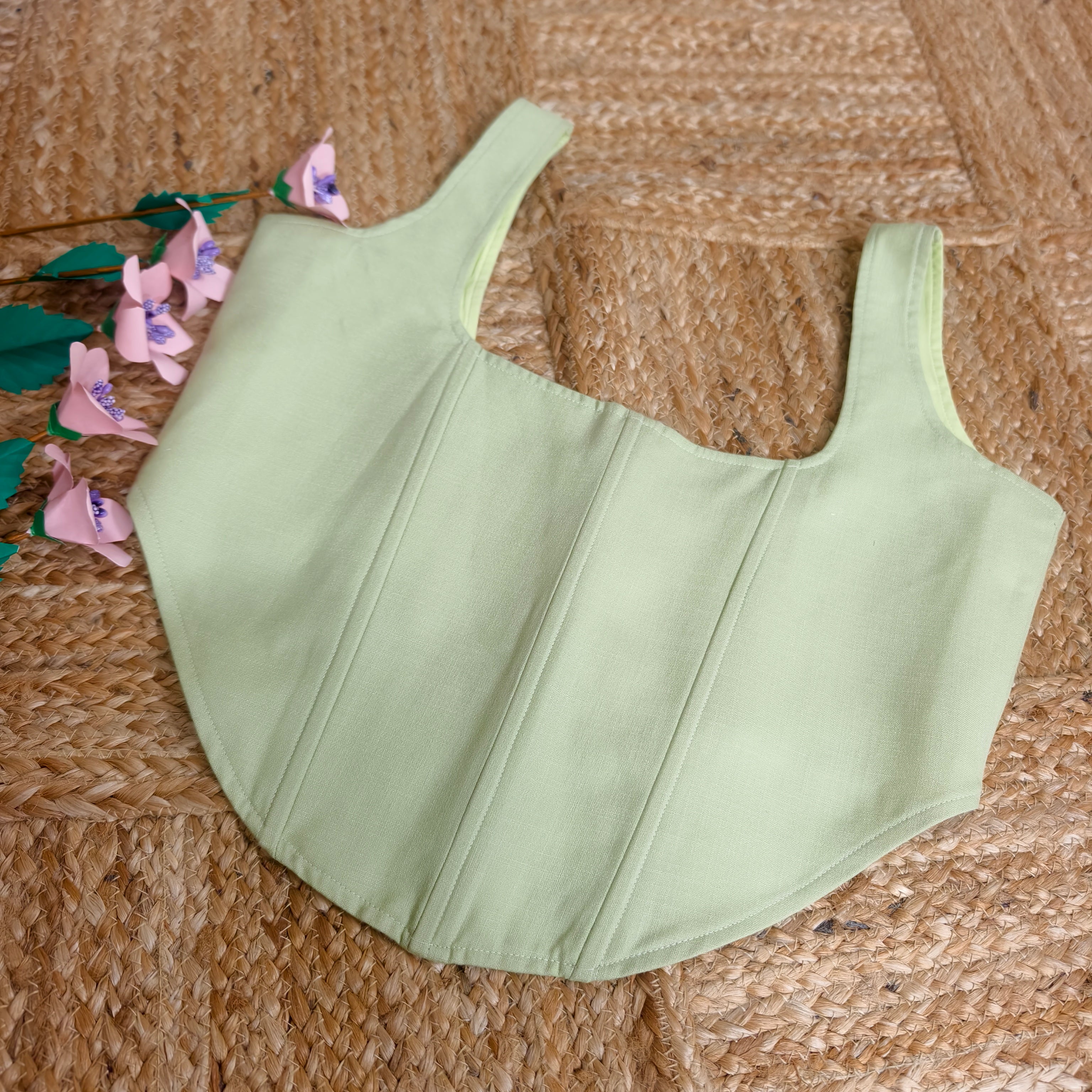 Pista soft cotton blouse corset size 38