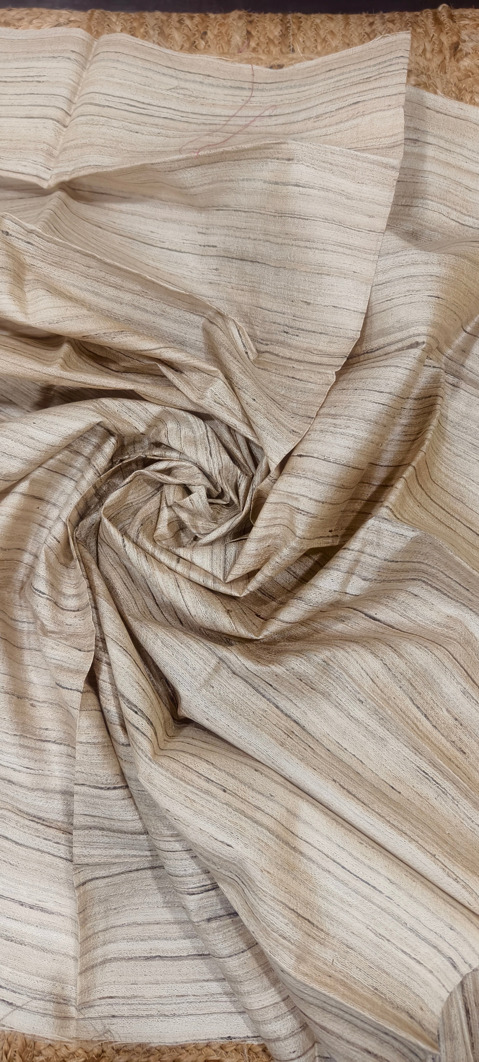 Pure tussar blouse piece 1mtr